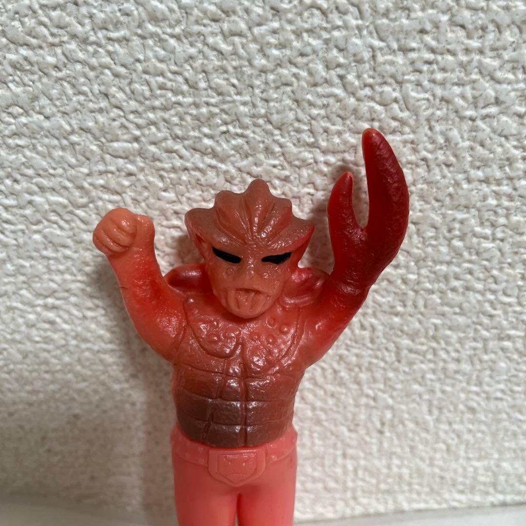 ⚠️当時物・貴重 仮面ライダー カニバブラー ミニソフビ バンダイ製