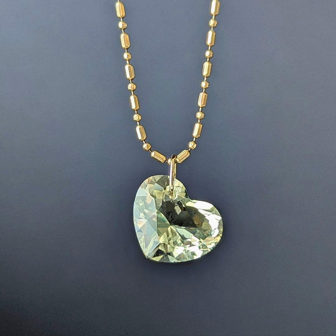 ♢N♢K18 ピンクスピネル＋レモンクォーツ チャーム