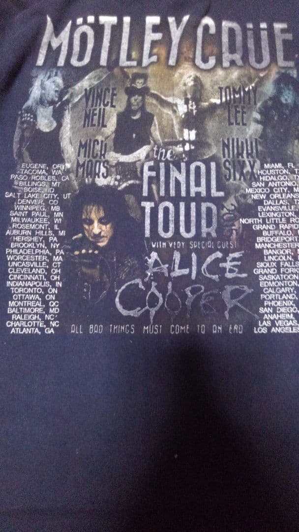 モトリークルー　final　TOUR　T