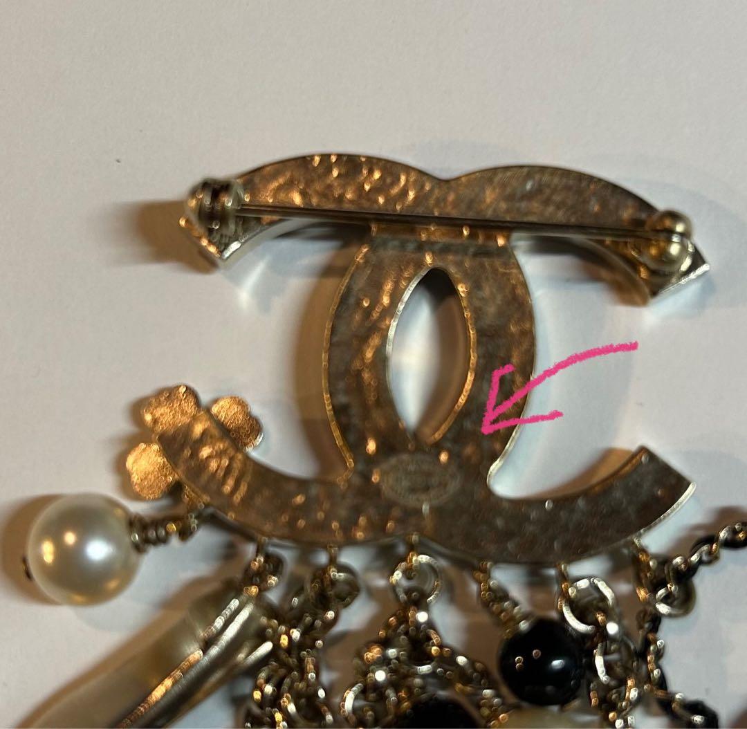 CHANELシャネル ブローチ マトラッセ バレエシューズ No5 - メルカリ