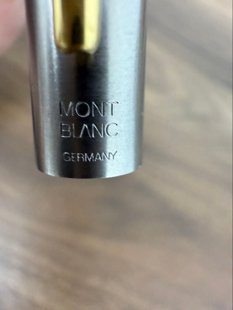 モンブラン 万年筆 EF 極細字 シルバー MONTBLANC モンブラン 万年筆