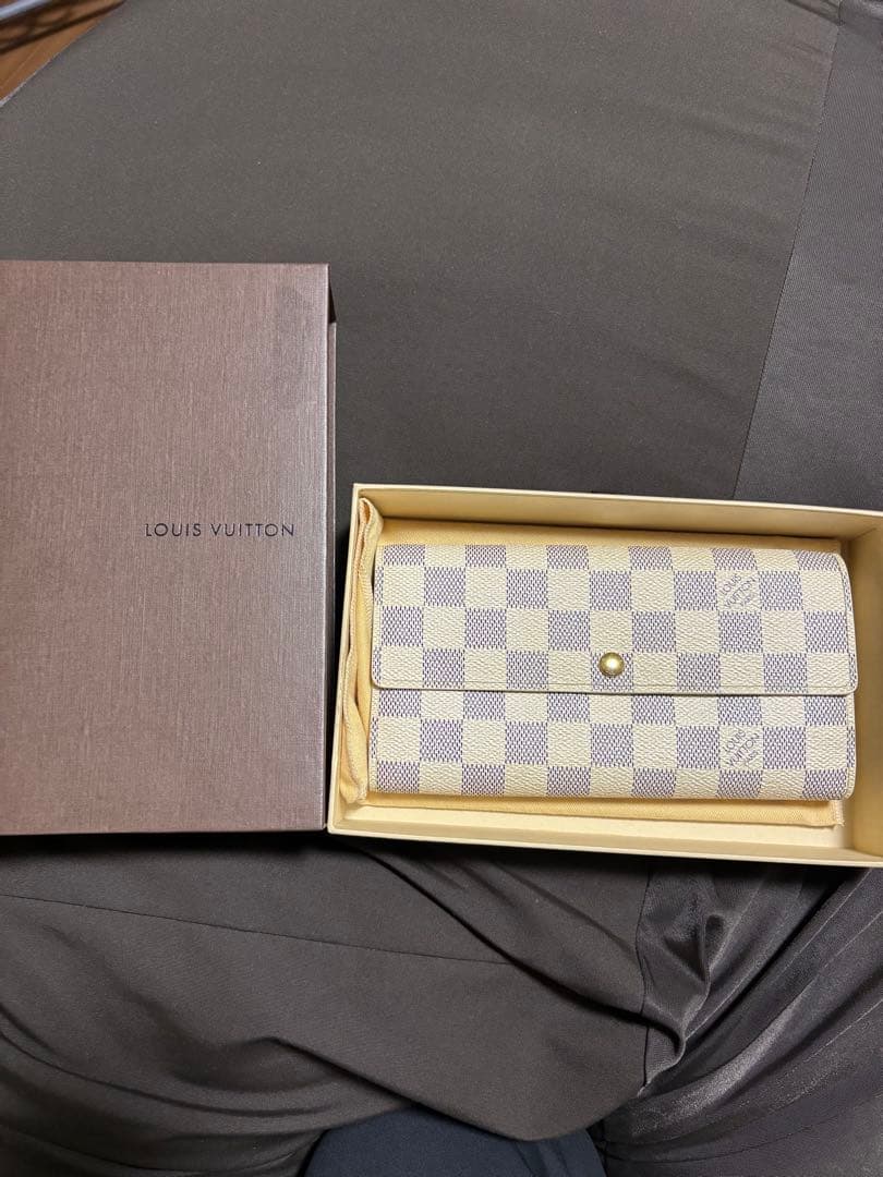 LOUIS VUITTON ダミエ・キャンバス 二つ折り財布