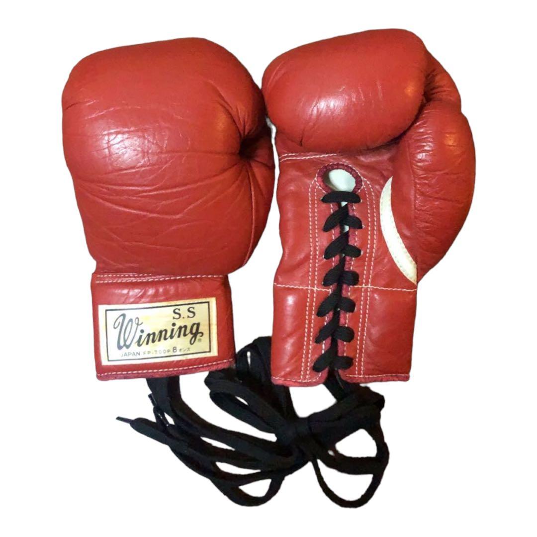 レア！ 旧ロゴ Winning ウイニング ボクシング グローブ 8オ