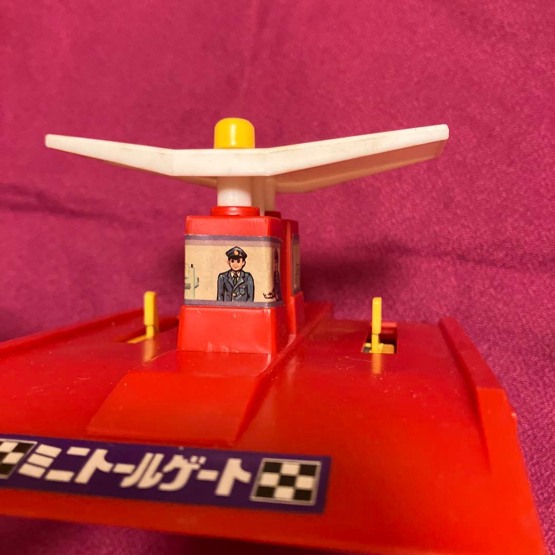希少　トミカ　トミー ミニカーアクションシリーズ　ミニトールゲート　ふみきり