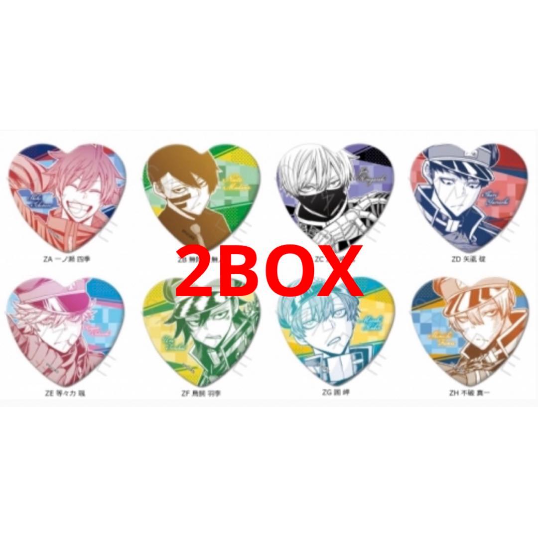 桃源暗鬼 アニメイト ハート缶バッジ box 等々力 一ノ瀬 鳥飼 囲 無陀野