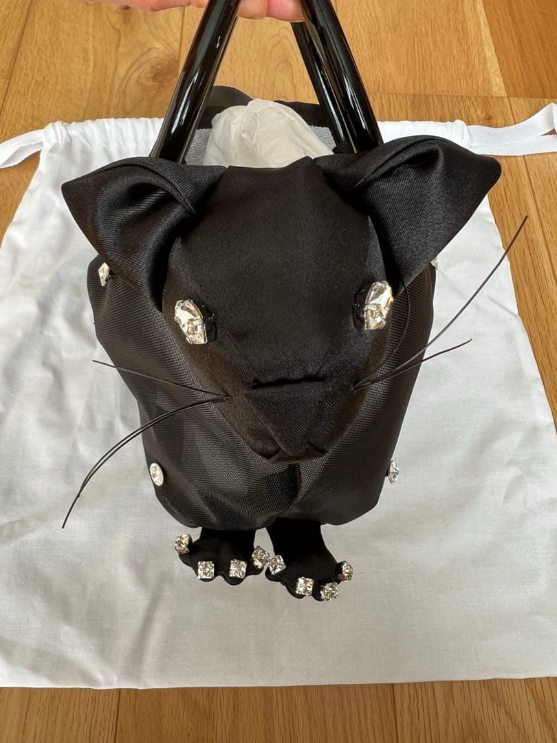 レア　美品　LUDLOW ラドロー　cat キャット　バッグ