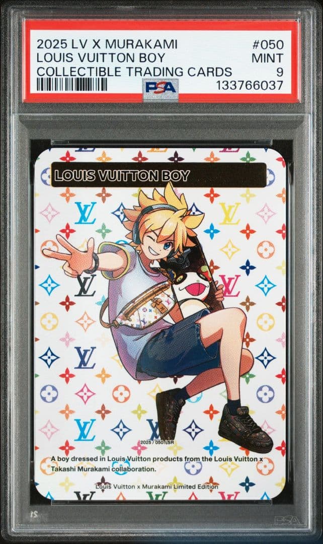 【PSA9】Louis Vuitton Boy 2025/050/SR 村上隆