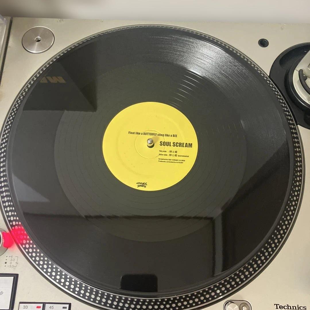 蜂と蝶 / SOUL SCREAM レコード