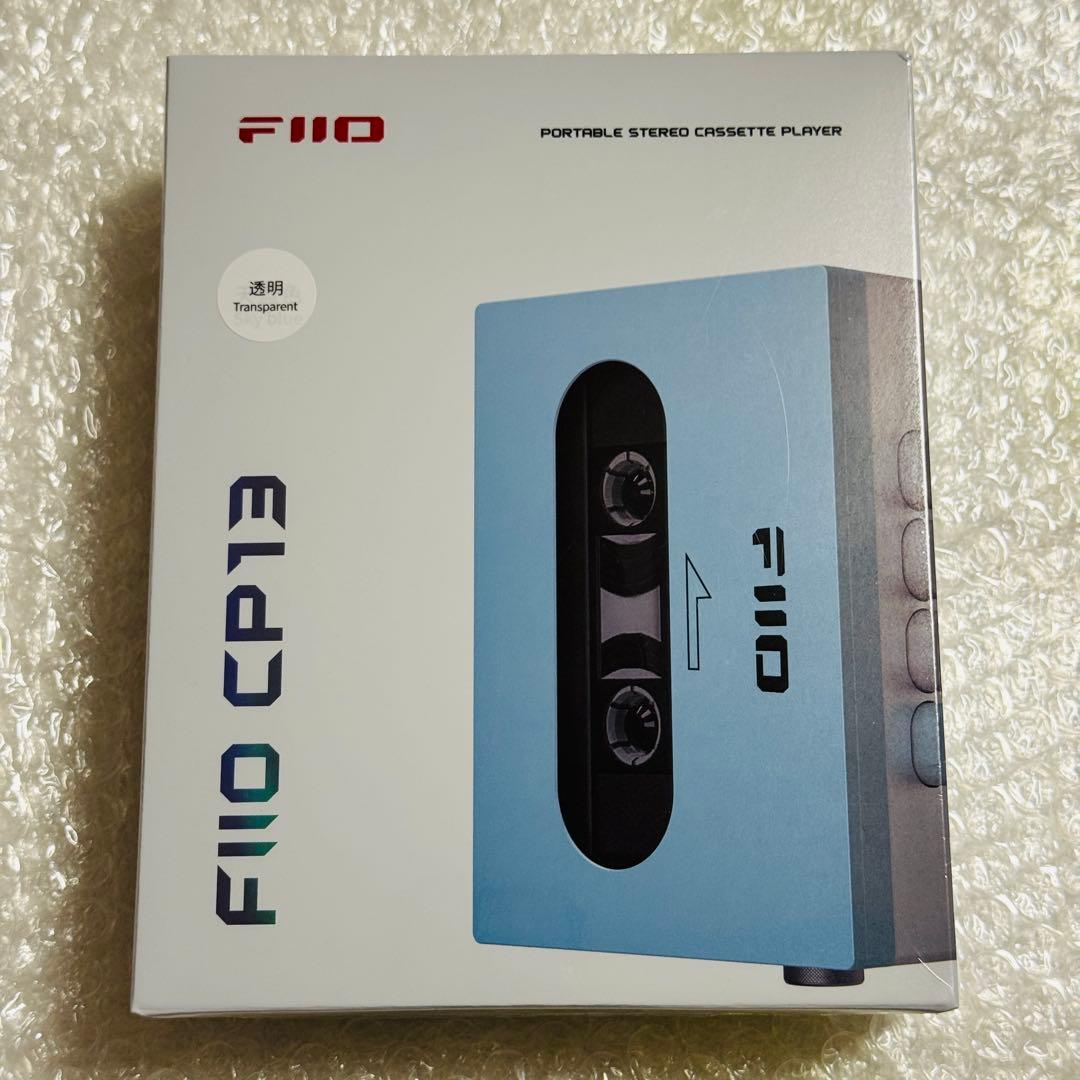 新品未開封 FIIO ポータブルカセット CP13 Transparent 透明