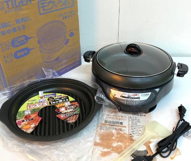 ✨️新品未開封✨️再値下げ✨️タイガーグリル鍋ホットプレートCPW