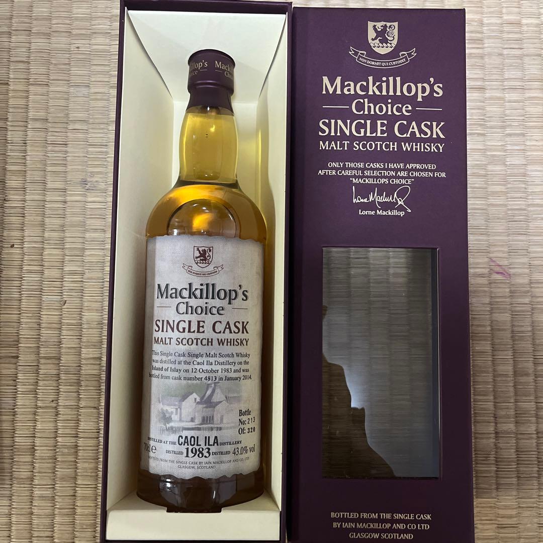 マキロップチョイス カリラ1983 Mackillop's choice カリラ 1983