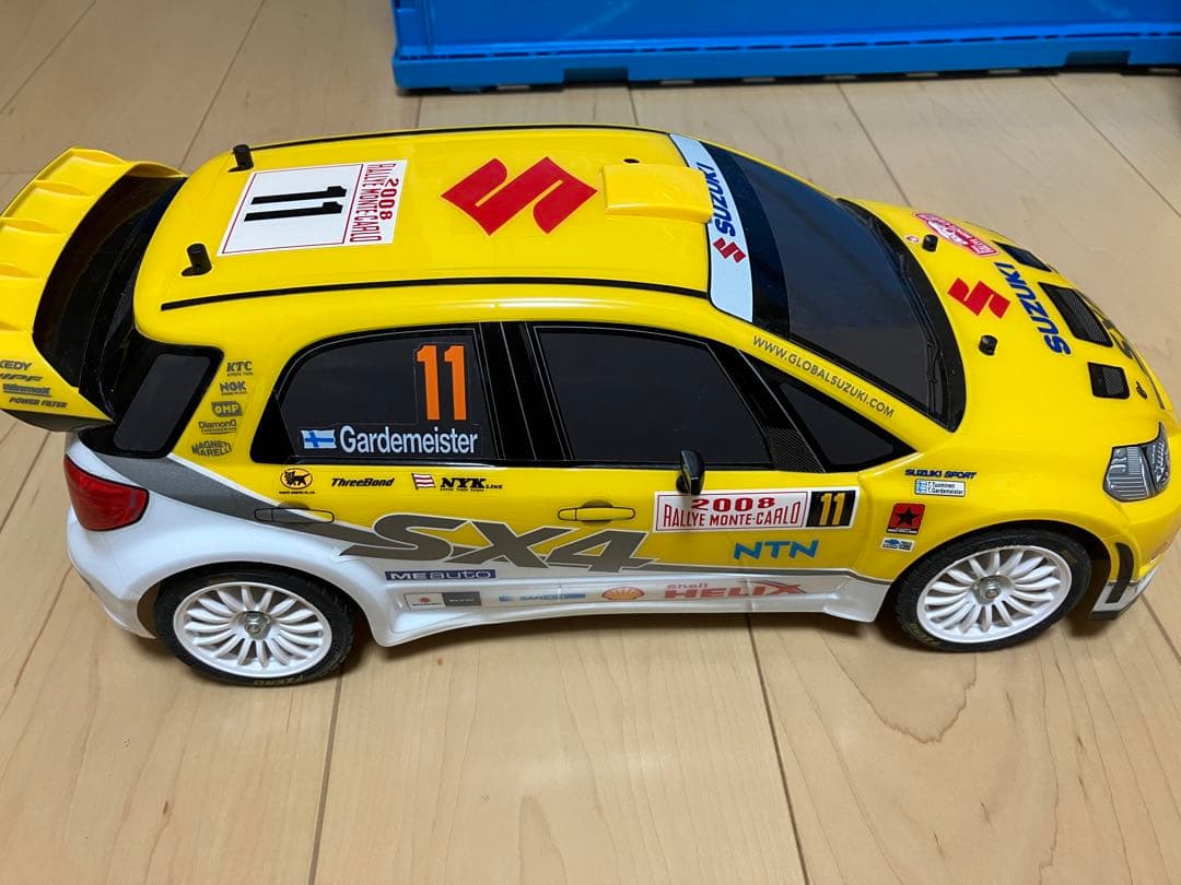 タミヤ ラジコンXB PRO 1/10 SUZUKI SX4 WRC 黄色 - メルカリ