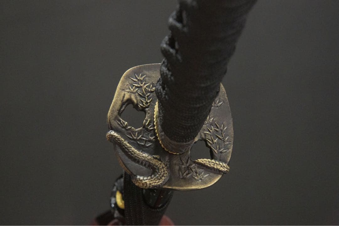 蛇 刀装具 日本刀 武具 鑑賞刀 居合刀 模造刀 舞踊刀