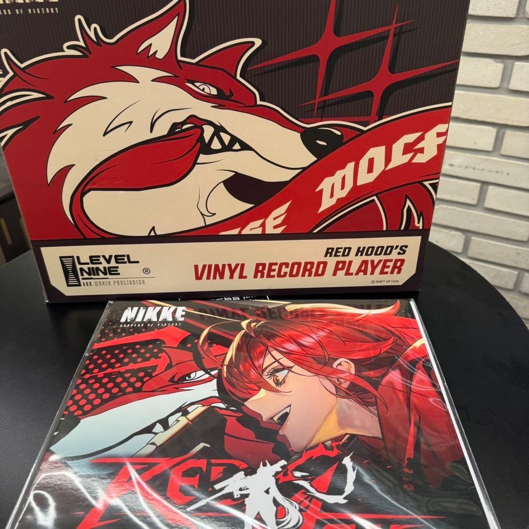 韓国限定】レッドフード LPプレイヤーセット ターンテーブル 勝利の