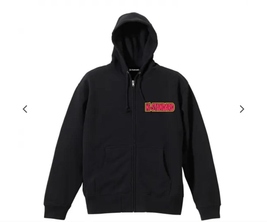hi-standard ハイスタ ジップパーカー XXL