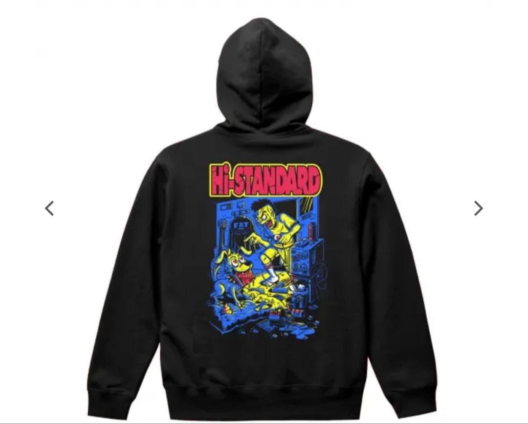 hi-standard ハイスタ ジップパーカー XXL