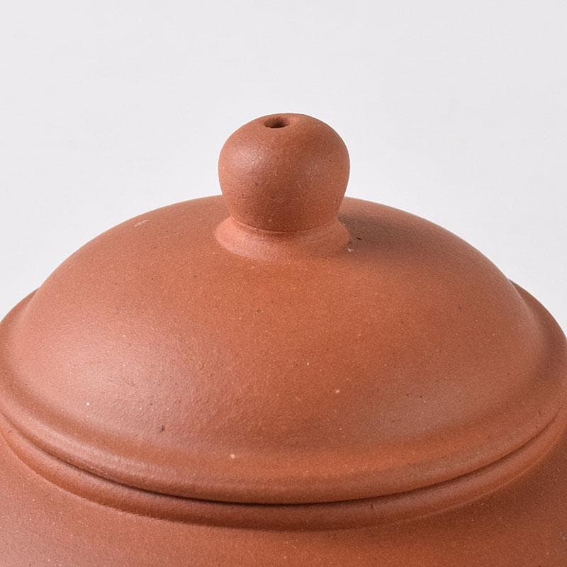 中国　中国宣興銘　紫砂　朱泥　急須　茶壷　V　R8310