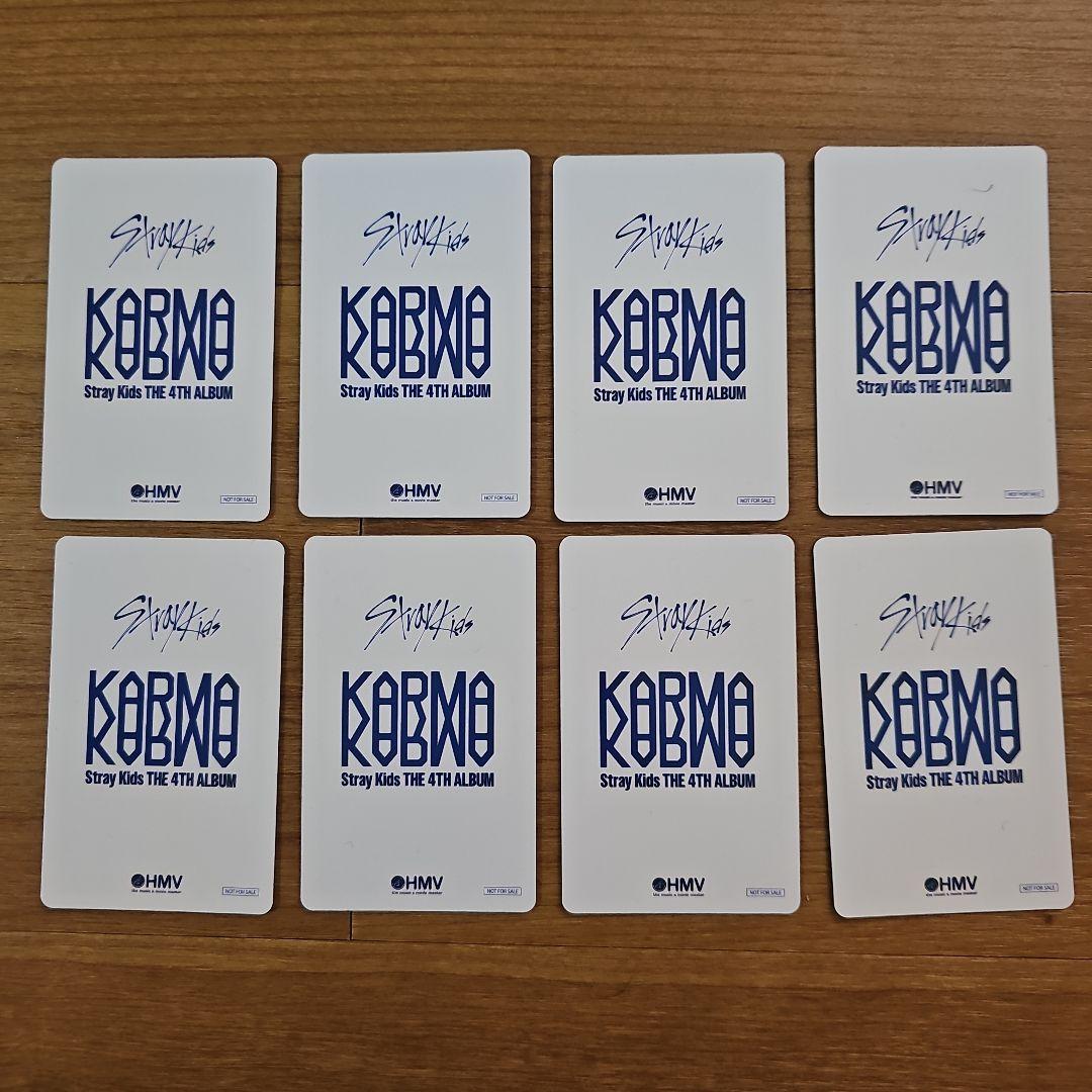 Stray Kids スキズ KARMA 会場限定トレカ 8枚セット コンプ - メルカリ