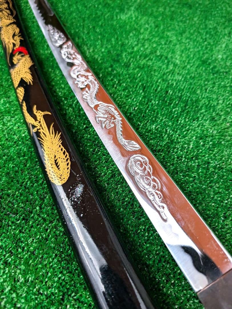 模造刀 模擬刀 短刀 武具 コスプレ 居合刀 置物 小刀 脇差し 　2本セット