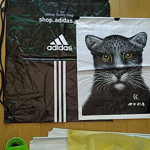 ショップビニール袋 紐付