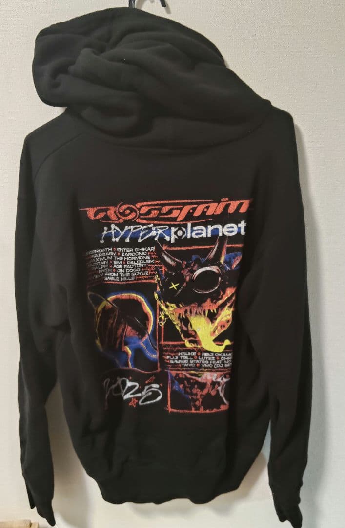 CROSSFAITH フーディ X-LARGE ブラック