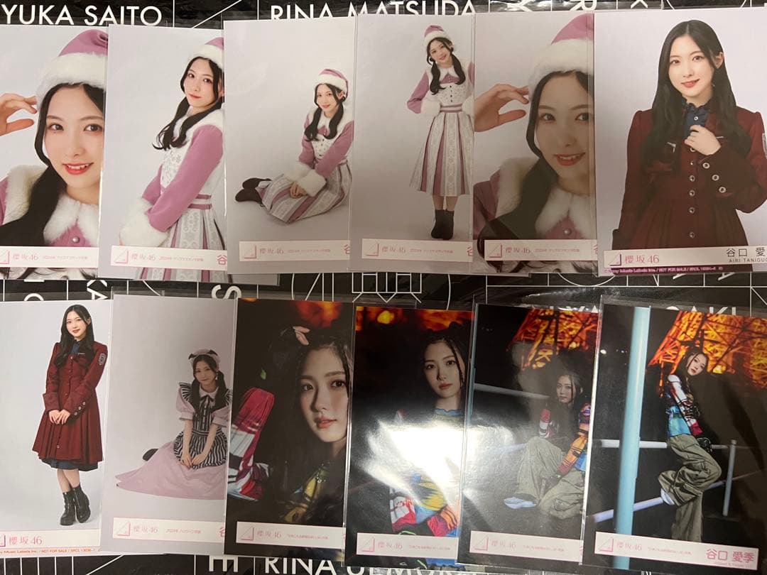 ◎櫻坂46 谷口愛季 生写真 コンプ11種 176枚