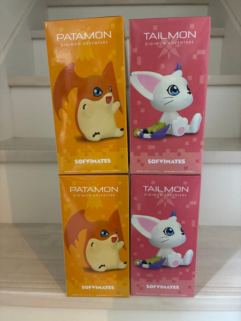 デジモンアドベンチャー SOFVIMATES テイルモン パタモン 4体セット