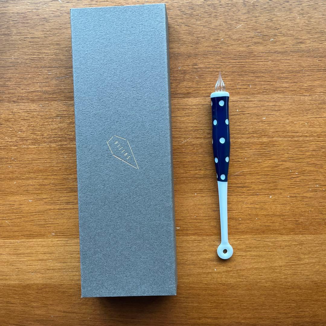 HlZEN5 ガラスペンウレシノペンdot ハーフ 前吉田焼 - メルカリ