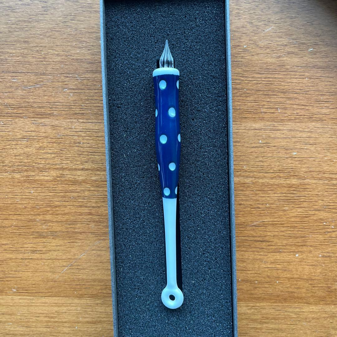 HlZEN5 ガラスペンウレシノペンdot ハーフ 前吉田焼 - メルカリ