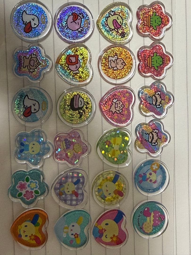 おすそ分け　シール帳　メモ帳　完成品　キャラクター