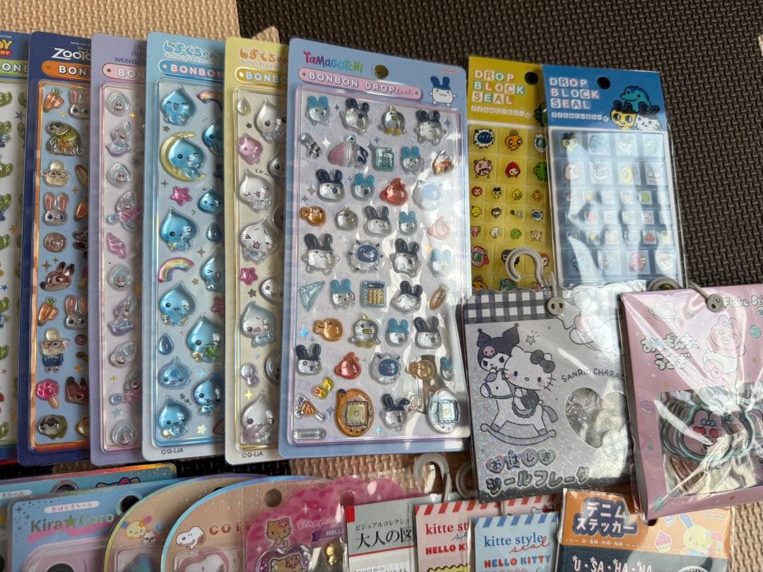 【正規品】ボンボンドロップシール まとめ売り サンリオ ディズニー オリジナル