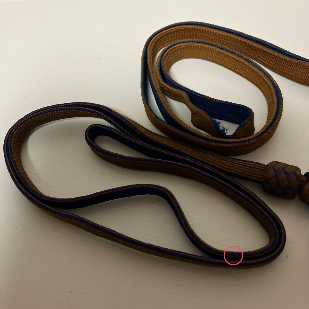 尉官刀緒1点（2点を分けて変更出品 商品は写真下