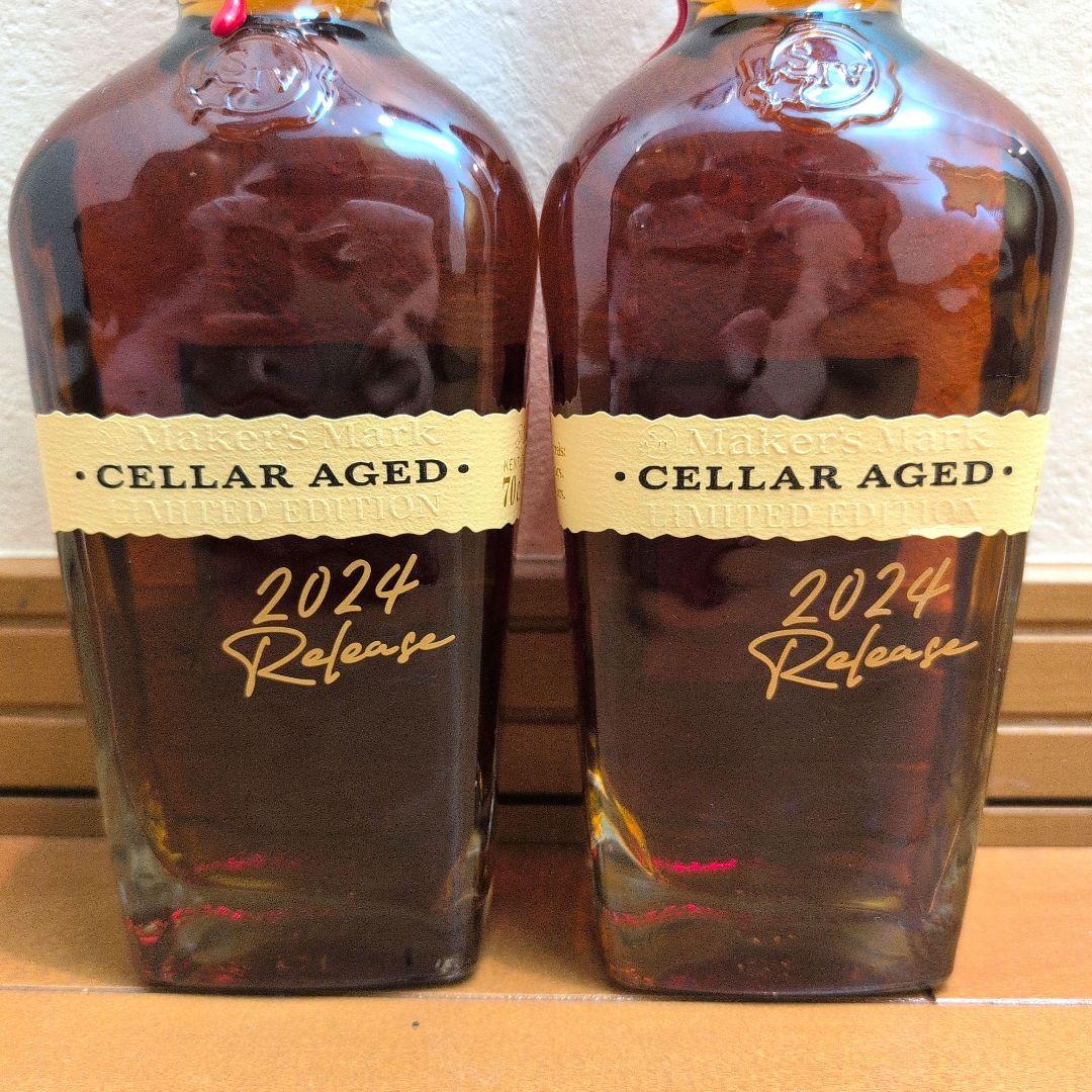 メーカーズマーク セラーエイジド2024 2本セット - ウイスキー