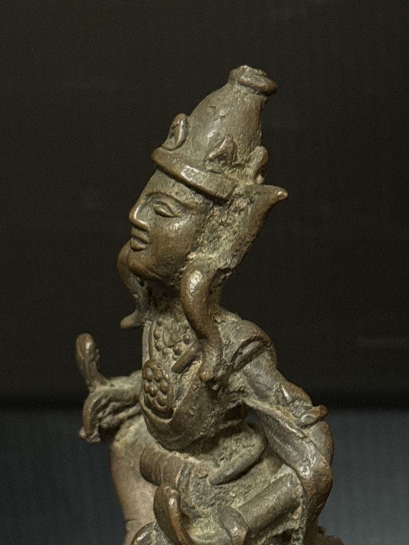 時代 古作 仏教美術 古銅 銅製 小乗仏教 菩薩 梵天像 仏像 - メルカリ
