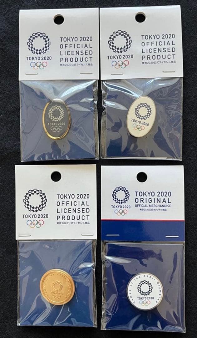 新品未開封品 東京2020公式ライセンスグッズ オリンピックピンバッチ各種22個