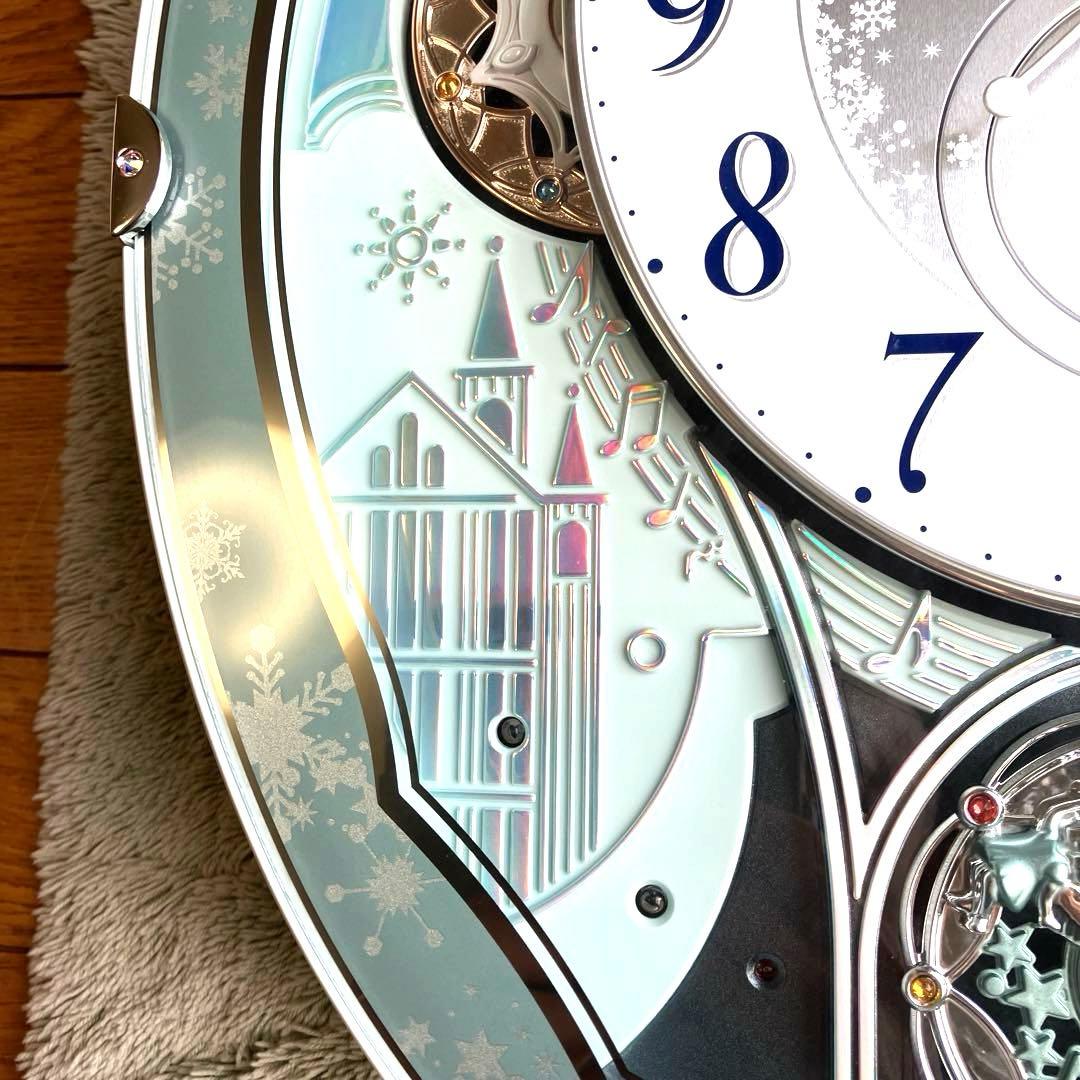 壁掛け時計　Small Worldからくり時計　スモールワ－ルド4MN 537