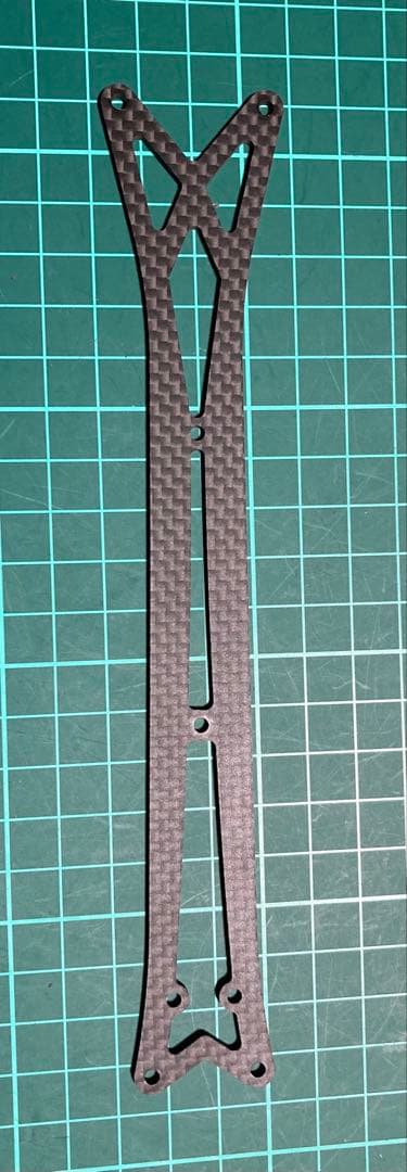 RD2.0用 ヨコモ カーボンシャーシ アッパーデッキ アルミボディポスト