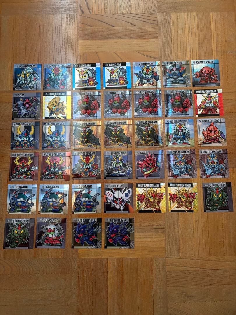 元祖SDガンダムスナック　シール　39枚セット ガンダム食玩ポータル 元祖SDガンダムスナック｜バンダイ キャンディ