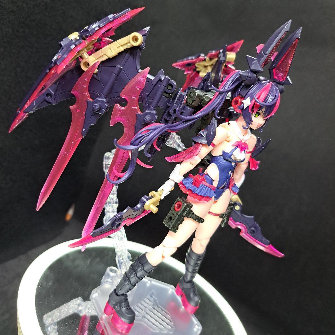 完成品 メガミデバイス デザイアメイデン レイダー 瞳デカール貼り付け