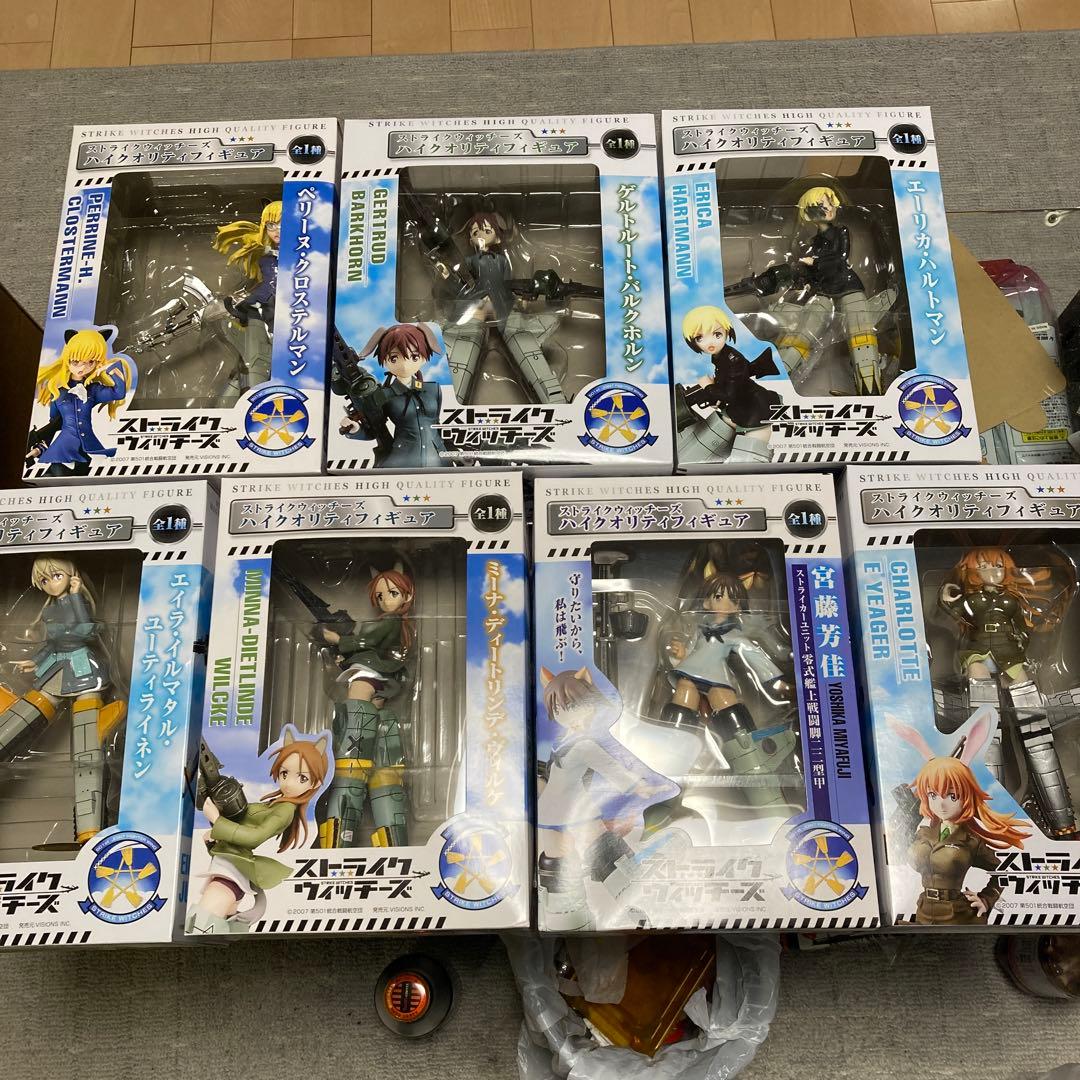 ストライクウィッチーズ ハイクオリティフィギュア 7体セット まとめ
