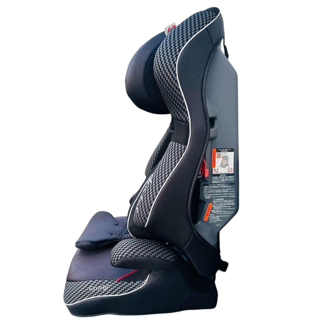 【極美品】Combi ジョイトリップ エッグショック　ジュニアシート ブラック