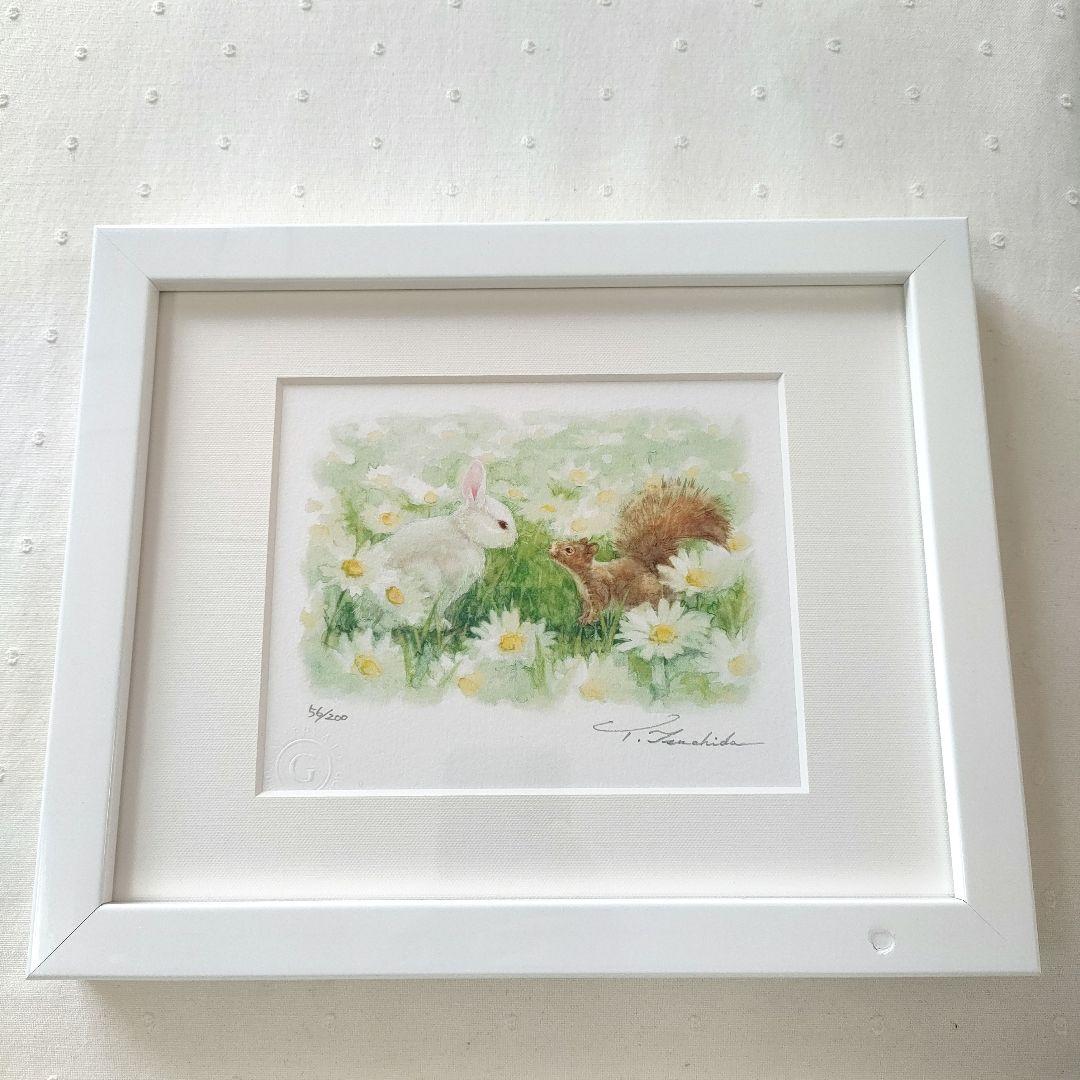 土田穣 つちだゆたか お気に入りの野原 絵画