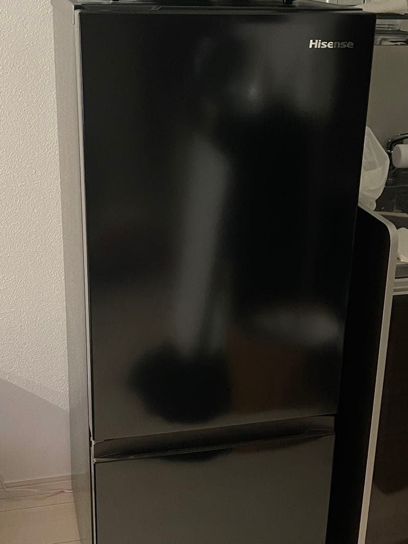 ハイセンス　Hisense 冷蔵庫　162L HR-D16FB ブラック