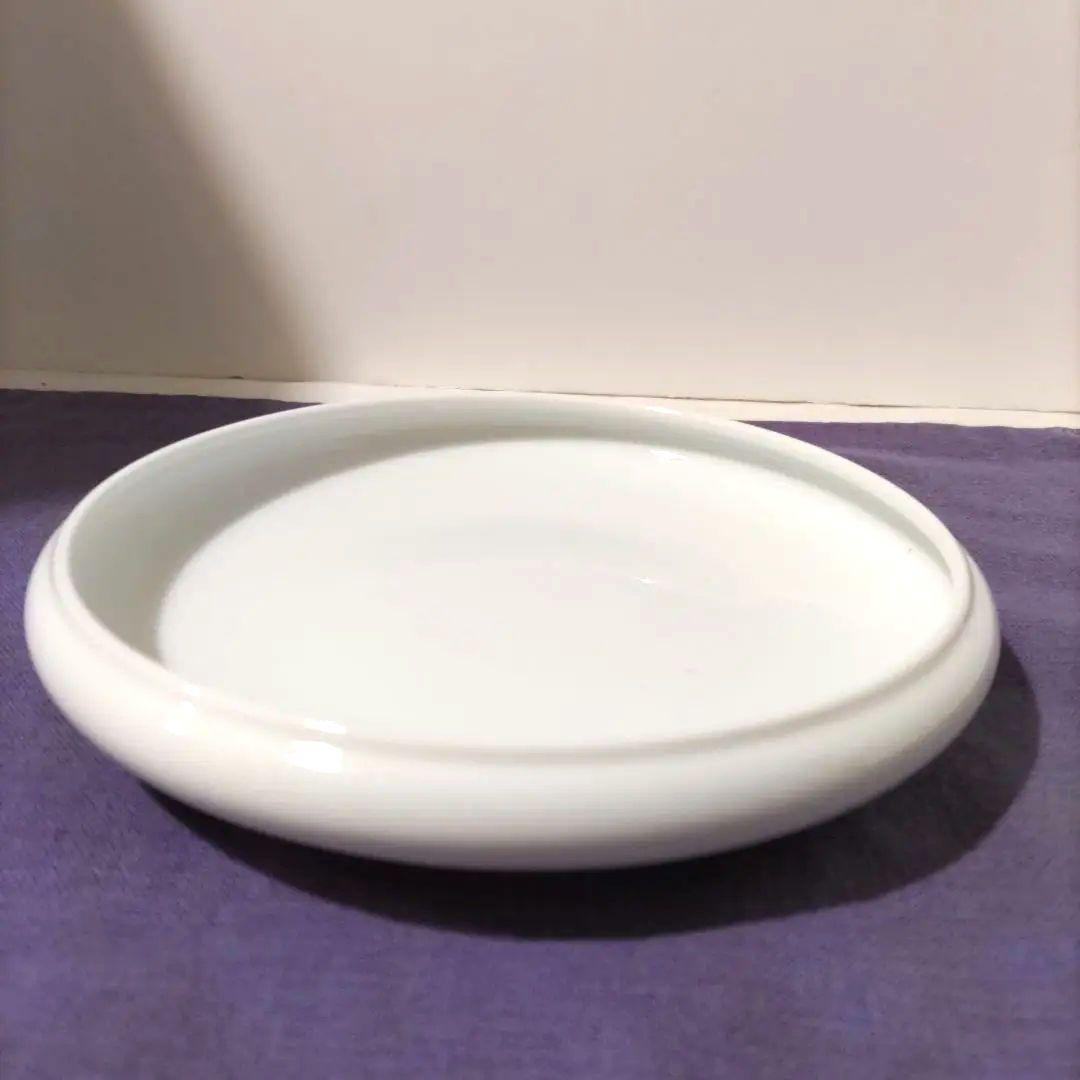 奥川俊右衛門【現代の名工] 白磁皿5枚 有田焼白磁 大皿 額皿