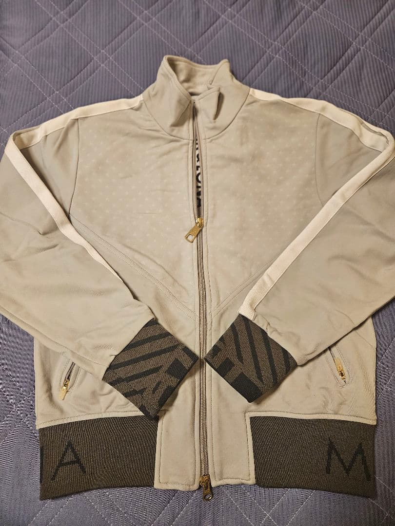 MARK & LONA ジップアップジャケットスカートセット　グレー