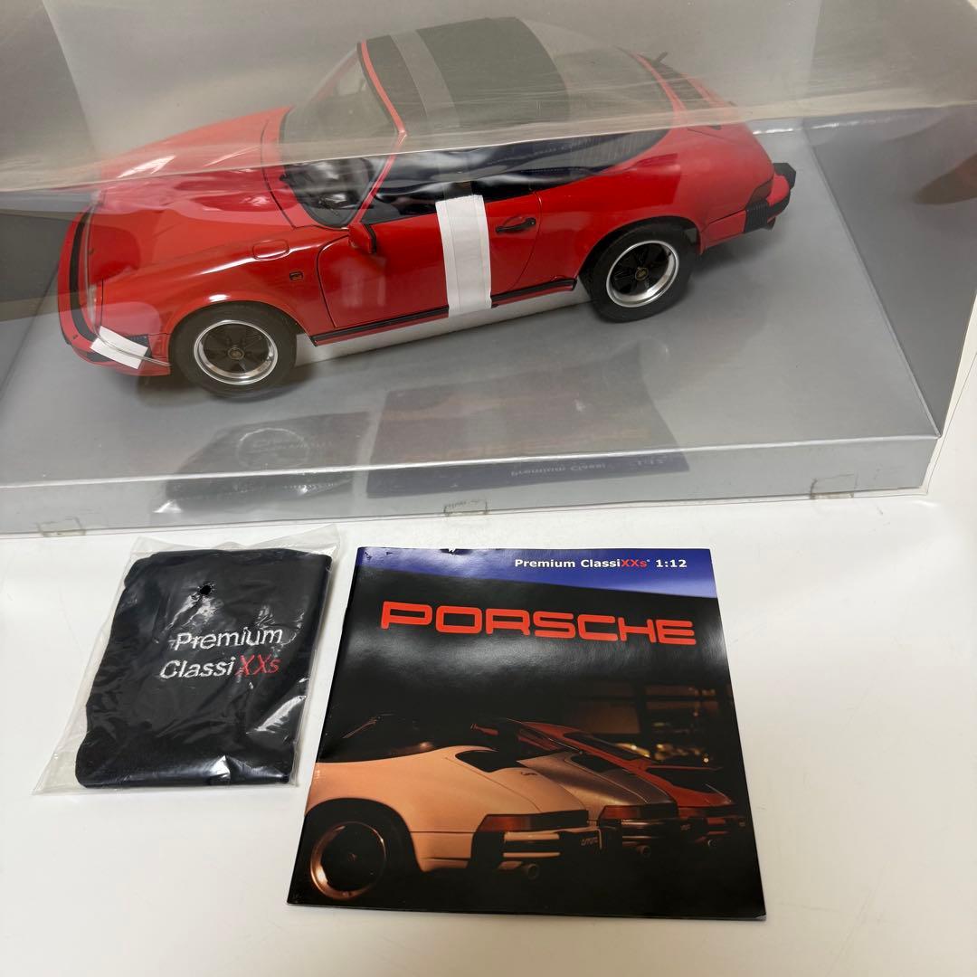未使用】1/12 ポルシェ 911 カレラ 3.2 クーペ ドア開閉 エブロ