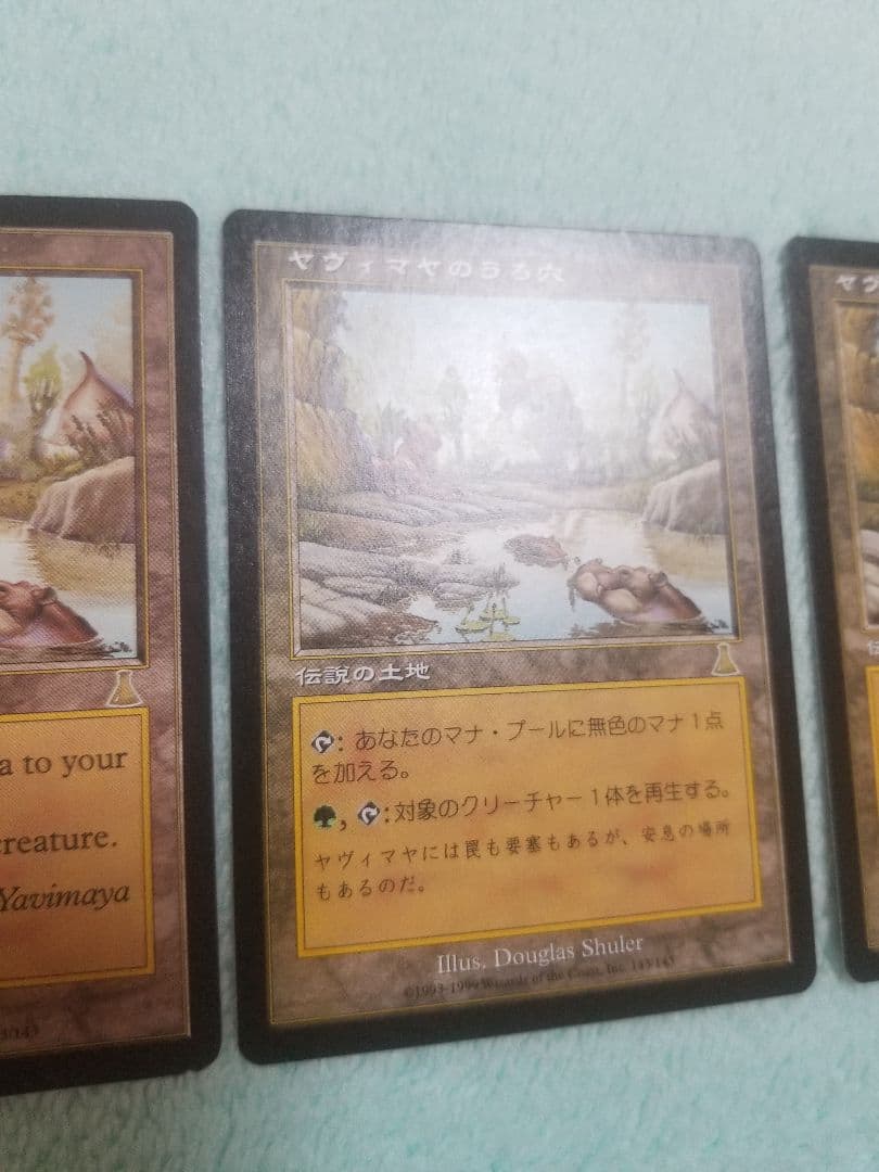 匿名受取】ヤヴィマヤのうろ穴 Yavimaya Hollow 4枚
