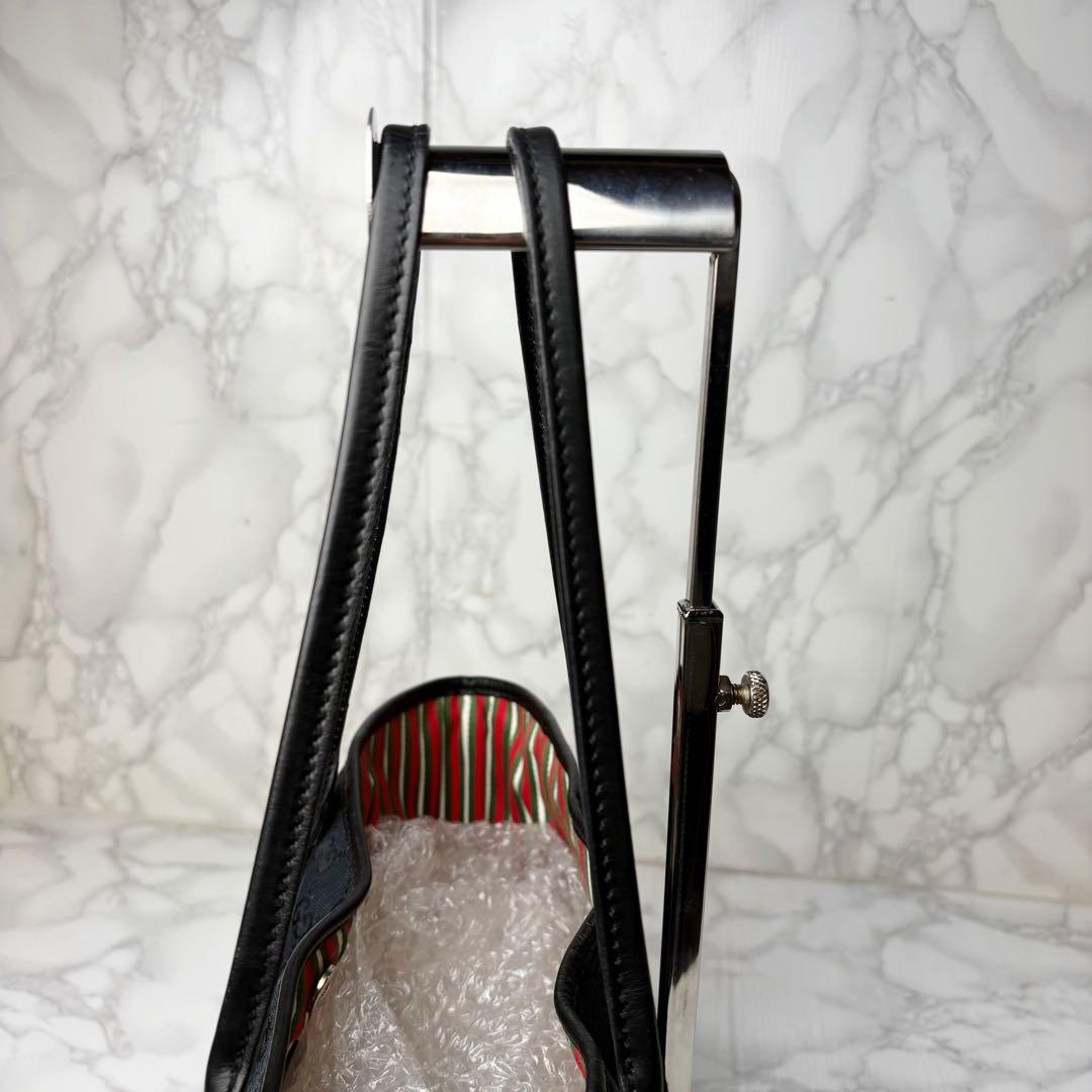 041 極美品 GUCCI インターロッキング トートバッグ ハンドバッグ u6