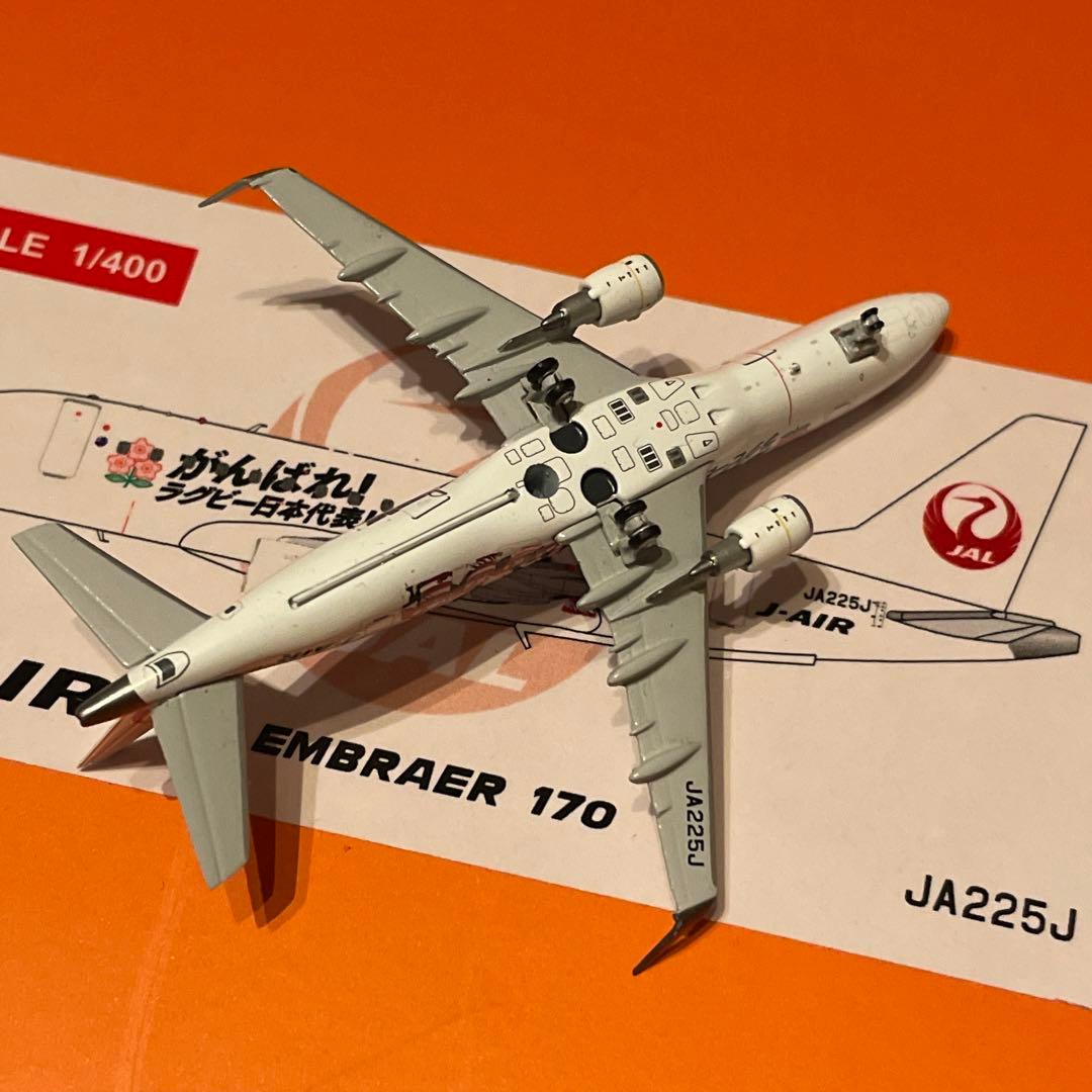 J-AIR ERJ-170 JAL 日本航空 エンブラエル ラグビー日本代表 - メルカリ