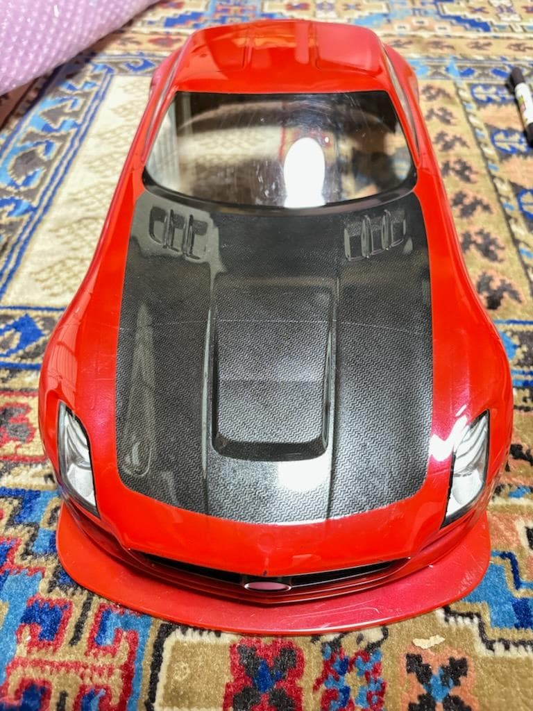 タミヤ 1/10RC メルセデスベンツ AMG GT3 塗装済み完成品ボディ